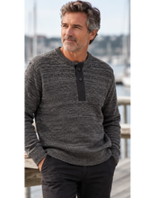 Load image into Gallery viewer, POLLEN Placket Sweater - A great sweater. A practical gift. One he’ll actually wear.