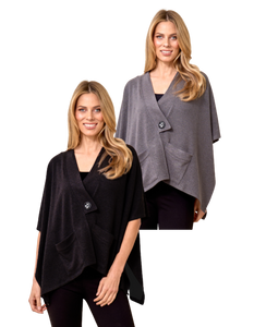 RED CORAL Kimono with front button