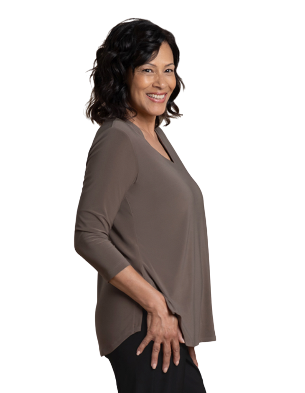 SYMPLI Go To Soft Round Neck