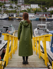 Load image into Gallery viewer, MERNINI RAINCOAT - Classic Chive - 48" length (Copy)
