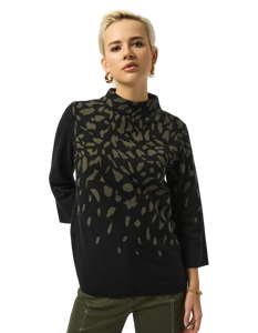 JOSEPH RIBKOFF Mock Sweater
