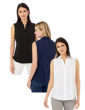 Load image into Gallery viewer, FOXCROFT TAYLOR  Sleveless Blouse
