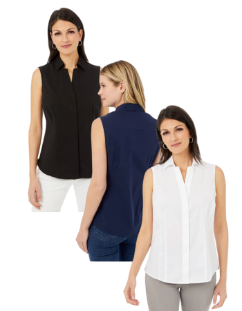 FOXCROFT TAYLOR  Sleveless Blouse