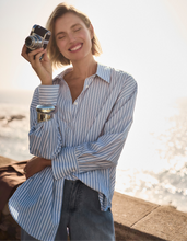 Load image into Gallery viewer, JOSEPH RIBKOFF  Striped Casual Blouse
