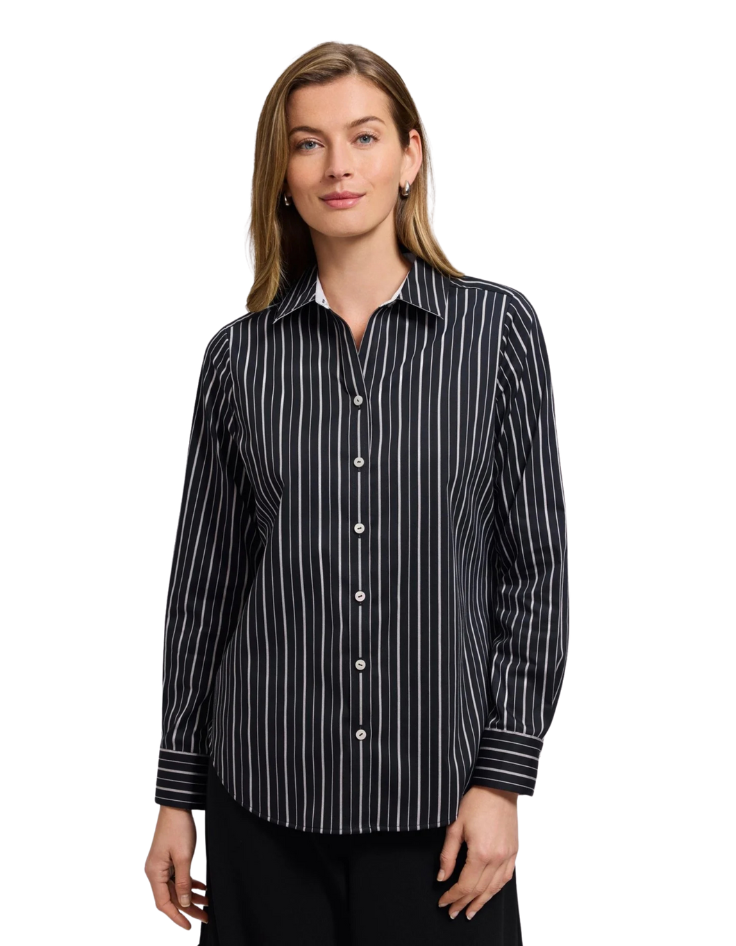 FOXCROFT Margie Long Sleeve Shirt