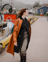 Load image into Gallery viewer, MERNINI RAINCOAT - Classic Caramel - 48" length
