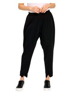 RED CORAL Slit Front Pull-On Pant