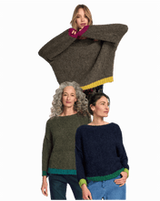 Load image into Gallery viewer, URBAN ALEMBIKA Rib Boucle Sweater
