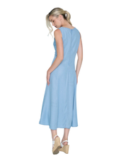 Load image into Gallery viewer, PICADILLY Chambray Dress
