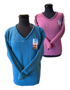 POLLEN V neck Calypso Sweater