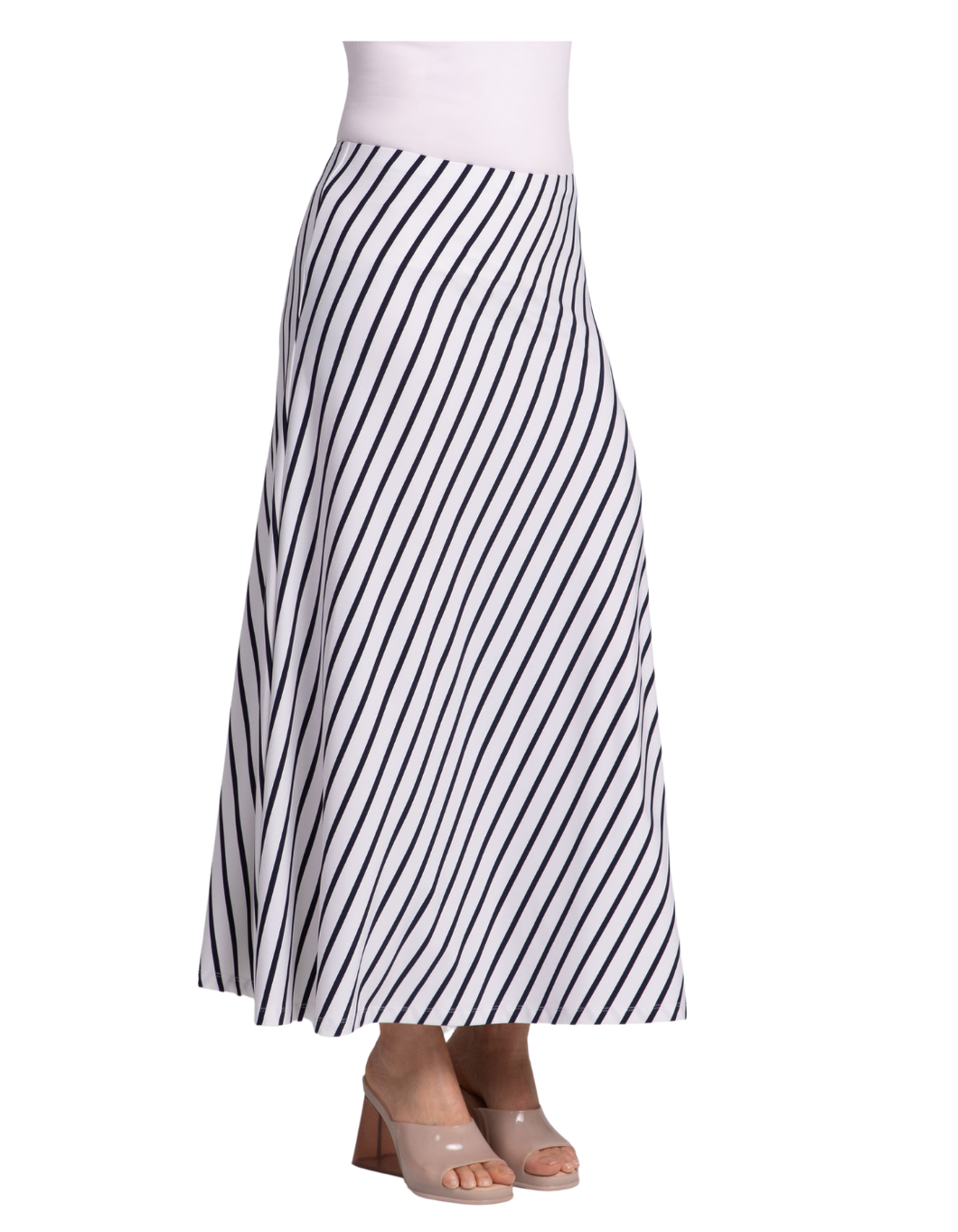 SYMPLI  A-Line Skirt D Print