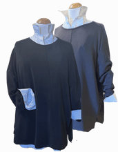 Load image into Gallery viewer, LOTUS EATERS - Sweatshirt Tnique Style Top
