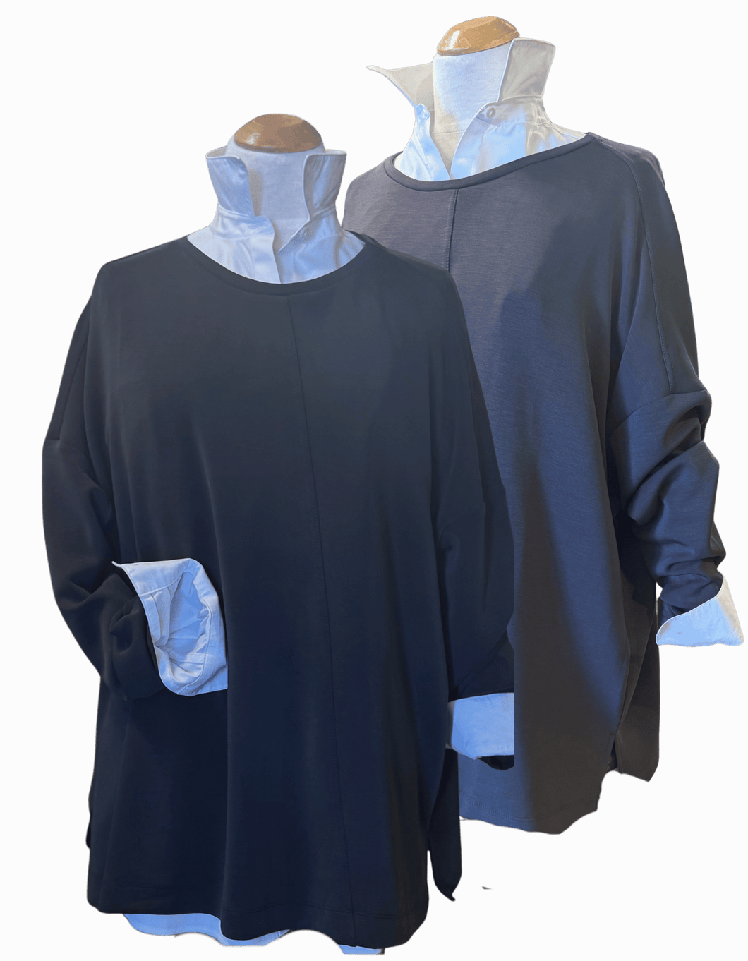 LOTUS EATERS - Sweatshirt Tnique Style Top