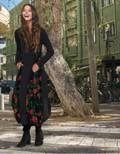 Load image into Gallery viewer, URBAN ALEMBIKA Nocturne Crew Cocoon Dress

