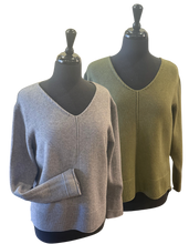 Load image into Gallery viewer, MARIE DE LA LUNE - V Neck Sweater
