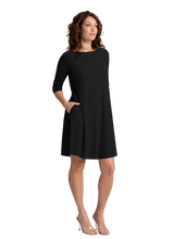 Load image into Gallery viewer, SYMPLI Trapeze Dress 3/4 Sleeves
