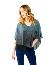 Load image into Gallery viewer, FRANK LYMAN Metallic Look Top
