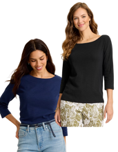 Load image into Gallery viewer, TOMMY BAHAMA Ashby Rib ¾-Sleeve T-Shirt
