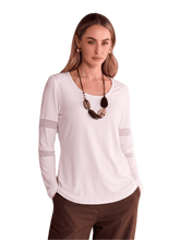 Load image into Gallery viewer, NAYA  - Creamy/Silky Long Sleeves Tshirt
