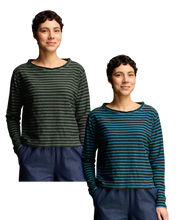 Load image into Gallery viewer, CUT LOOSE - Boat Neck Tee-Stripe
