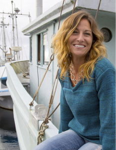 POLLEN V neck Calypso Sweater