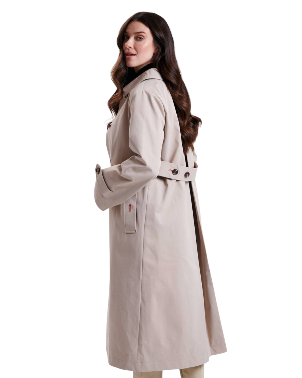 NIKKI JONES Classic Trench Coat