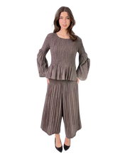 Load image into Gallery viewer, JOSEPH RIBKOFF  Crew Neck Pullover With Flare-sleeves and Pants
