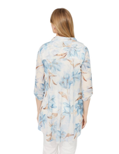 Load image into Gallery viewer, FRANK LYMAN Knit Blouse Porcelain /Blue
