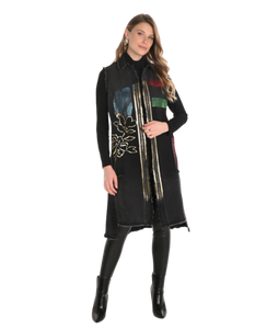 FRANK LYMAN Bohemian Flair Long Vest