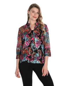FRANK LYMAN Floral Embroidery