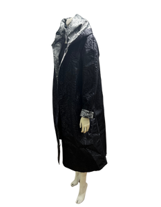 OOPERA Reversible Black & Green Raincoat