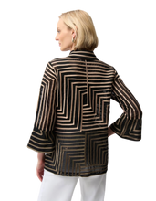 Load image into Gallery viewer, JOSEPH RIBKOFF Black and Champagne Jacket
