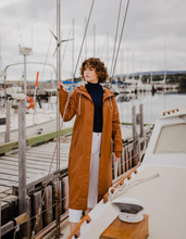 Load image into Gallery viewer, MERNINI RAINCOAT - Classic Caramel - 48" length
