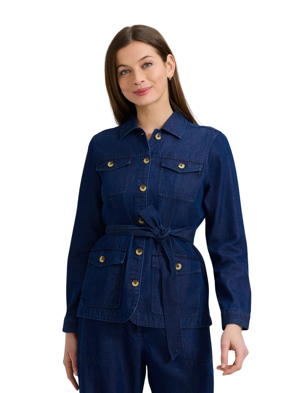 FOXCROFT Stella Belted Jacket