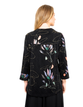 Load image into Gallery viewer, FRANK LYMAN Floral Long-sleeve Collared Jacket
