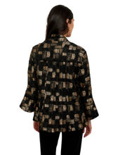 Load image into Gallery viewer, FRANK LYMAN Gold and Black Jacket
