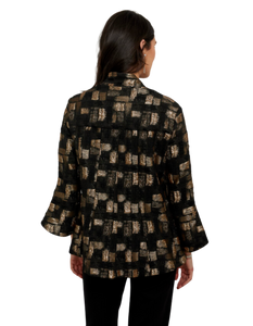 FRANK LYMAN Gold and Black Jacket