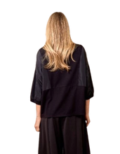 Load image into Gallery viewer, RED CORAL Mix Media Knitted Top
