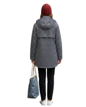 Load image into Gallery viewer, OOPERA  Striped Raincoat
