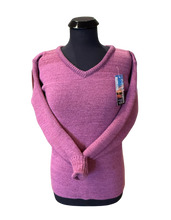 Load image into Gallery viewer, POLLEN V neck Calypso Sweater
