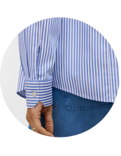 Load image into Gallery viewer, FOXCROFT Jodie Striped Shirt
