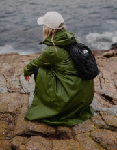 Load image into Gallery viewer, MERNINI RAINCOAT - Petite Chive - 42" length
