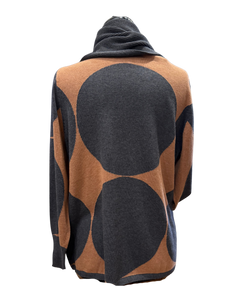 MARBLE FASHION (Scotland) Cowl Neck Sweater