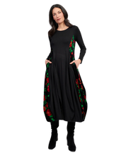 Load image into Gallery viewer, URBAN ALEMBIKA Nocturne Crew Cocoon Dress
