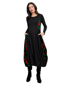 URBAN ALEMBIKA Nocturne Crew Cocoon Dress