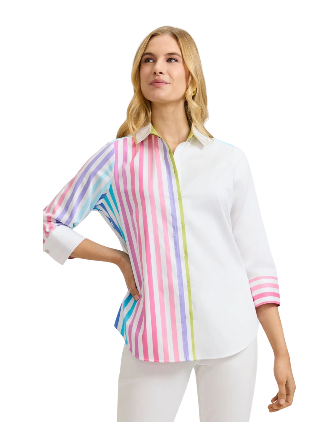 FOXCROFT Charlie Ombre Non Iron Shirt