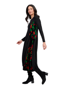URBAN ALEMBIKA Nocturne Crew Cocoon Dress