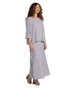 SYMPLI  A-Line Skirt D Print