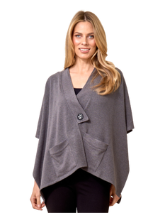 RED CORAL Kimono with front button