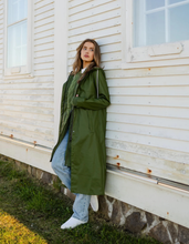 Load image into Gallery viewer, MERNINI RAINCOAT - Classic Chive - 48" length (Copy)
